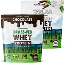 Opportuniteas Grass Fed Vanilla Choco Whey Protein Isolate Toz - Yapay Tatlıcılar olmadan 20g Protein Toz, Hormonsuz İnekler, GMO - 5lb