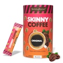 Skinny Boost Instant Skinny Coffee Sticks (Unflavored) - Arapa Coffee Beans, Garcinia Cambogia, Green Tea Extract, B Vitamins, Fiber ve Prebiyotikler -Sugar Free-Keto Friendly (28 Packets)