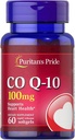 Puritan'ın Gurur Coenzyme CoQ10 100 mg, Kalp Sağlığı, Kan basıncı, Oral Gum Health ve Sağlıklı Ağlama Desteği, 60 Hizmet, Hızlı Yayın Softgels