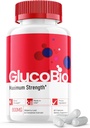 Glucobio Capsules - Resmi Formula - Gluco Bio Support Supplement Pills, Glucobio Health and Wellness Capsules maksimum Güçlü, Glucobio, Gluco Bio Pills Advanced Support (60 Capsules)