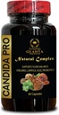 Digestive Enzyme Supplement Candida PRO Complex, Candida Cleanse Organic, Υποστήριξη Ισορροπημένα επίπεδα Χλωρίδας και Digestive Health, Aloe Vera, Arabinogalactan, Σπόροι γλυκάνισου - 1 φιάλη