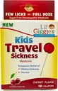 Lil' Giggles Kids Medicated Lollipops - Çocuklar ve Non-drowsy için Sweet Gentle Relief - Car Hastalık, Seyahat Nausea & Motion Hastaness - Evopathic Remedy Çocuk Aşkı - Cherry Flavor 12 CT CT