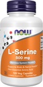 Şimdi Tamamlar, L-Serine 500 mg, Nervous System Health, 120 Veg Capsules