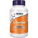 Şimdi Tamamlar, L-Serine 500 mg, Nervous System Health, 120 Veg Capsules