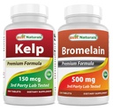 Συμπλήρωμα Kelp 150 Mcg & Bromelain 500 mg