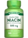 Nature's Truth Flush Free Niacin | 500 mg | 100 Capsules | Non-GMO & Gluten Free Supplement Supplement
