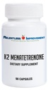 Φυσική βιταμίνη K2 MK4 - Υψηλής ισχύος 15.000mcg υποστηρίζει τα οστά και την αρτηριακή υγεία χωρίς σόγια, Vegi-Κάψουλες