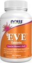 Şimdi Gıdalar Tamamlıyor, EveTM Women's Multivitamin with Cranberry, Alfa Lipoic Acid and CoQ10, artı Süperleri - Pomegranate, Acai & Mangosteen, 180 Tabletler
