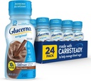 Glucerna Original Care Shake, Rich Chocolate, Diabetic Meal Change to Support Blood Sugar Management, 10g Protein, 180 Calories, içmeye hazır, 8-fl-oz Şişe, 24 Pack
