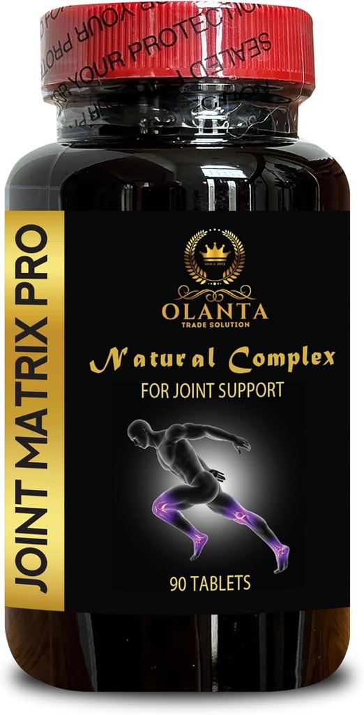 Ortak Matrix PRO Kompleksi - msm Vitaminleri, Diz Desteği, Ortak Sağlık Supplement, Flexability ve Mobility, Immune Support, Antioksi Pills - 1 Şişe.