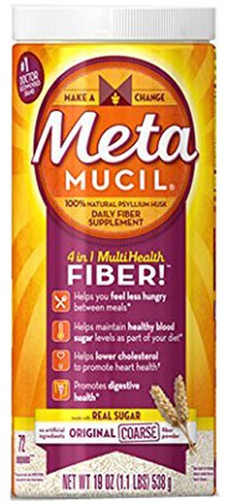 Metamucil Coarse Original Texture Unflavored Fiber 19 yorum