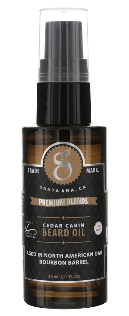 Suavecito Premium Mixs Beard Oil - Leave-In Beard Situationer For Softizing Hair, Hydrating Skin, Elited Beard Dandruff, Sağlıklı Ayıd Büyüme - 1 oz