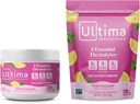 Ultima Replenisher Electrolyte Toz İçecek Mix Sche – Sugar Free – Pink Lemonade, 30 Canister ve 20 Stickpacks – 6 Electrolytes and Minerals – Keto Friendly, Vegan, Non-GMOMO