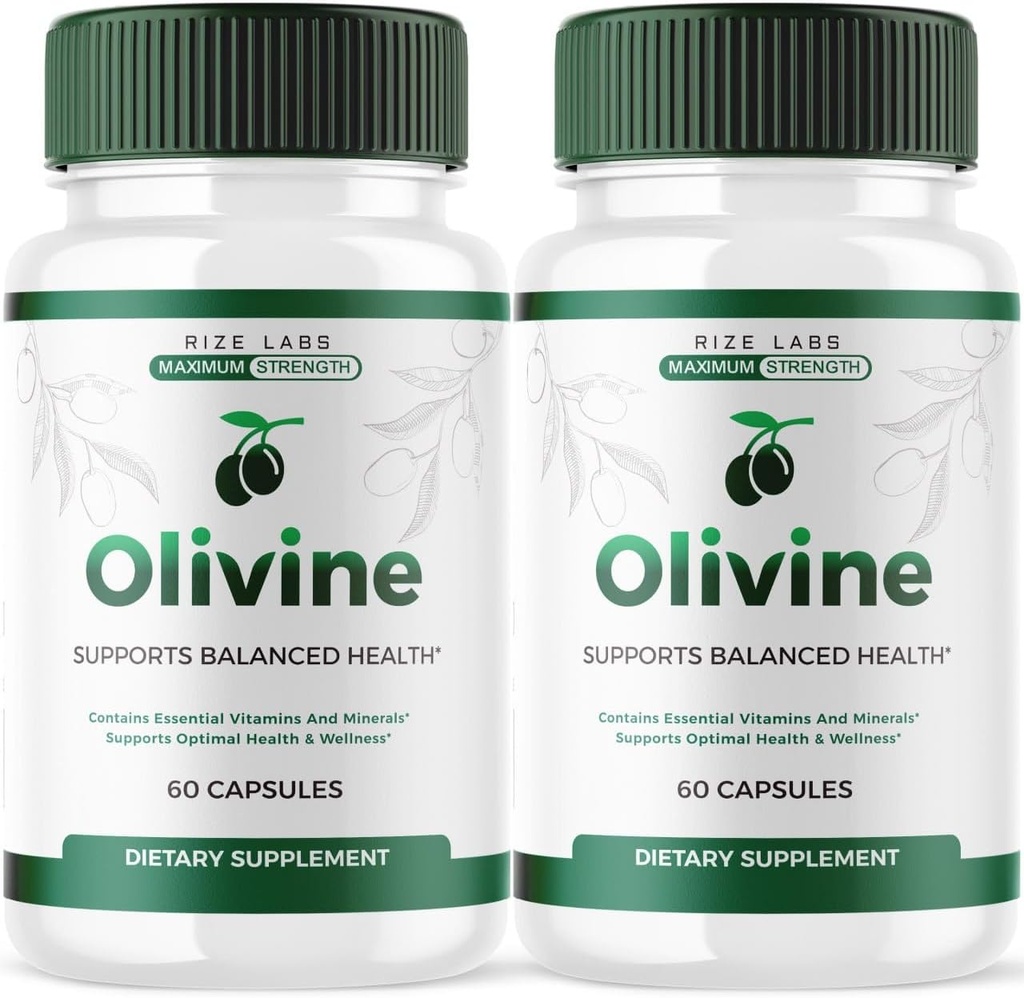 Laboratuvarları (2 Pack) Olivine Kilo Kaybı Tamam, Olivine Capsules Total Body Wellness ve Sağlıklı Yaşam Tarzı, Olivine Pills for Leaner Physique, Olive Vine Yorumlar (120 Capsules)