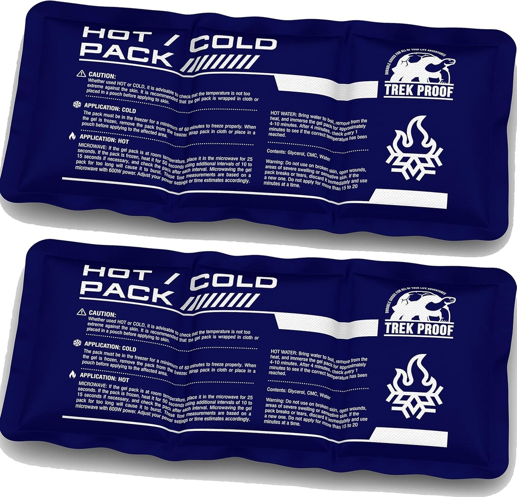 Pain Relief için Esnek Buz Paketi - Reusable Gel Pack for Diz, Omuz, Ankle, Back, and More - Bendable for specific Comfort