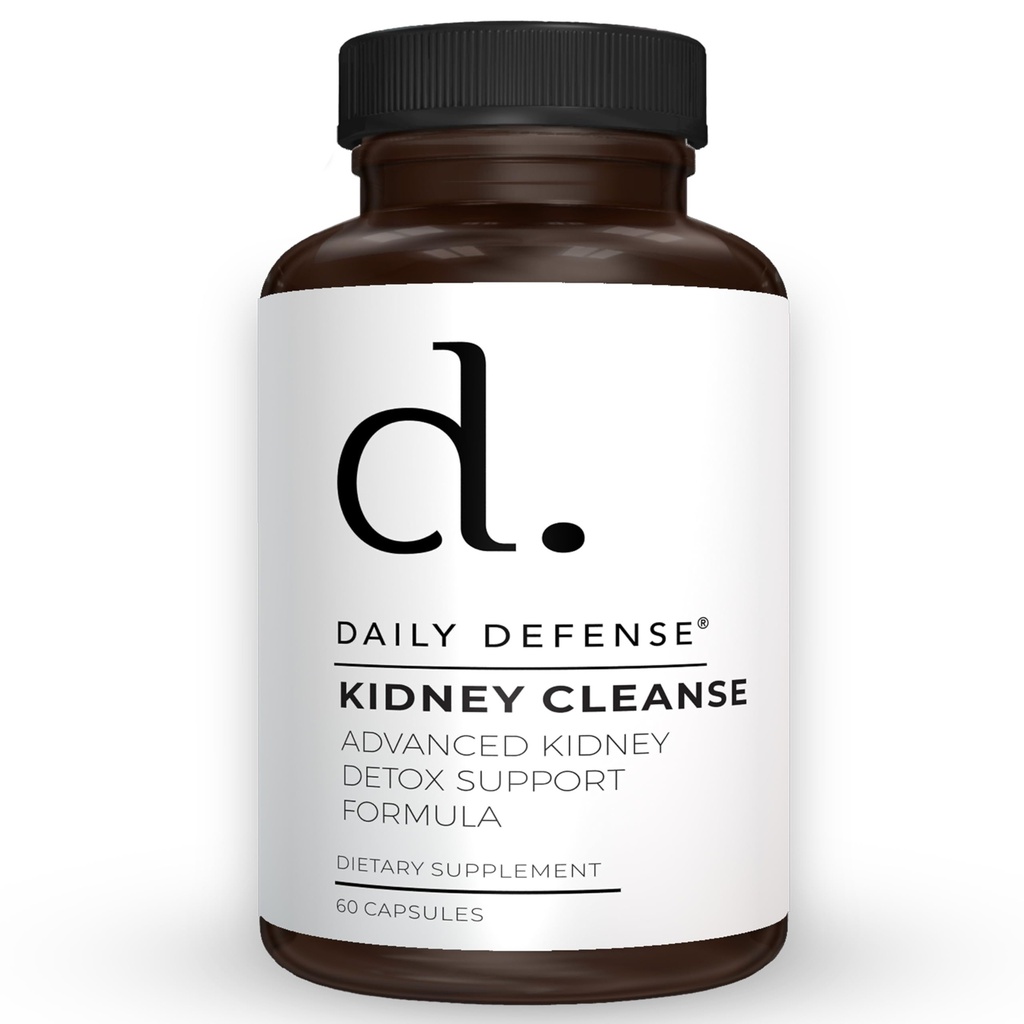 Kidney Support Supplement Kidney Cleanse & Detox Vitamins with Chanca Piedra, Astragalus Root, Cranberry Extract, Sting Nettle Leaf, Horsetail Toz, Juni Berry & More - 60 Caps