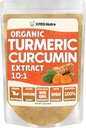 XPRS Nutra Organik Turmeric Curcumin Toz 10:1 - Premium USDA Organik Curcumin Tozu Immunity - Vegan Dostu Pure Curcumin for Gut Health (2 Ounce)