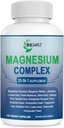 Kadınlar için Cortisol Supplements, Magnezyum Glycinate 400 mg w/Magnesium Malate, L-theanine, Salvia Root, BTC Root, Burdock Root & Rhodiola Rose Plant Kompleksi, Focus, Sleep