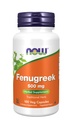 NOW Συμπληρώματα Τροφίμων, Fenugreek (Trigonella fownum-graecum) 500 mg, βοτανικό συμπλήρωμα, 100 κάψουλες