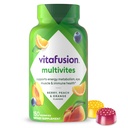 Vitafusion MultiVites Gummy Multivitamins for Yetişkinler with 12 Vitamins and Minerals, Berry, Peach and Orange Flavored, America's Number 1 Gummy Vitamin Brand, 75 Day Supply, 150 Count