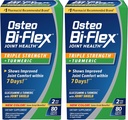 Osteo Bi-Flex Triple Strength Glucosamin with Turmeric, Ortak Sağlık Supplement, Kaplamalar, Orijinal Versiyon, 80 Kont (Pack of 2)