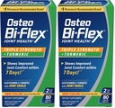 Osteo Bi-Flex Triple Strength Glucosamine with Turmeric, Joint Health Supplement, Επικαλυμμένα δισκία, Original Version, 80 Count (Pack of 2)