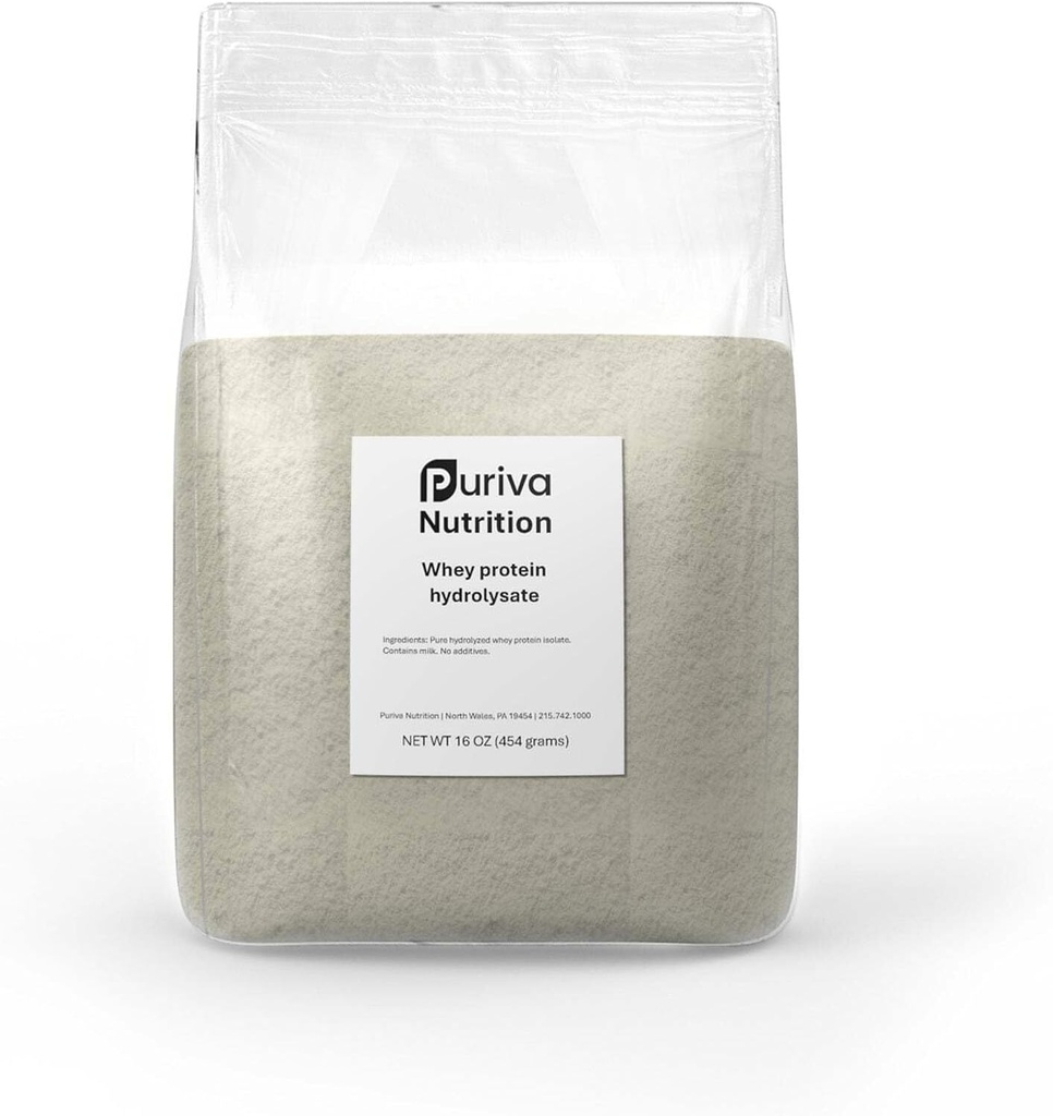 Protein Toz, Hydrolyzed Whey Protein Isolate, Plain, 1 Pound
