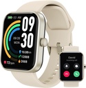 TOZO 2025 iPhone & Android için Erkekler için Yeni Akıllı İzleme, 1.83" Fitness Tracker Çağrı [Answer/Make], IP68 Sleep Monitor, 100+ Sport Modes Gold Water