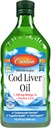 Carlson - Cod Liver Oil, 1100 mg Omega-3s, Wild-Caught Norveç Arctic Cod-Liver Oil, Sustainally Sourced Nordic Fish Oil Liquid, Unflavored, 500 ml (16.9 Fl Oz)