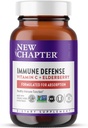 New Chapter® Vitamin C Immune Defense Supplement + Elderberry – Εξαιρετική Πηγή Βιταμίνης C, One Daily Tablet for Healthy Immune Support, Made with Organic Herbs, Non-GMO, Gluten Free, 30 ct