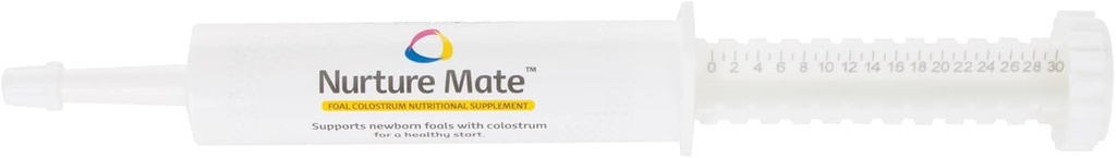 Revival Animal Health Breeder's Edge Nurture Mate for Foals | Colostrum Supplement for Foals | Protein & Vitamins & Minerals | Easy to Digest | 30 ml Easy to Administer