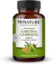 Garcinia Cambogia Tabletleri mi Nature | Pure & Natural Garcinia Toz Tablet | Non-GMO, Vegan, Gluten-Free |90 Tablet, 45 Days Supply, 500 mg | Chemical & Preservative