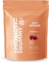 Çocuklar Probiyotik Gummies- Immune Support for Kids Probiyotik Multi Enzyme, Digestive & Gut Comfort - Probiyotiks and Prebiyotiks Chewable Multivitamin, Strawberry Flavor - Organik,Vegan, 60 Gummy
