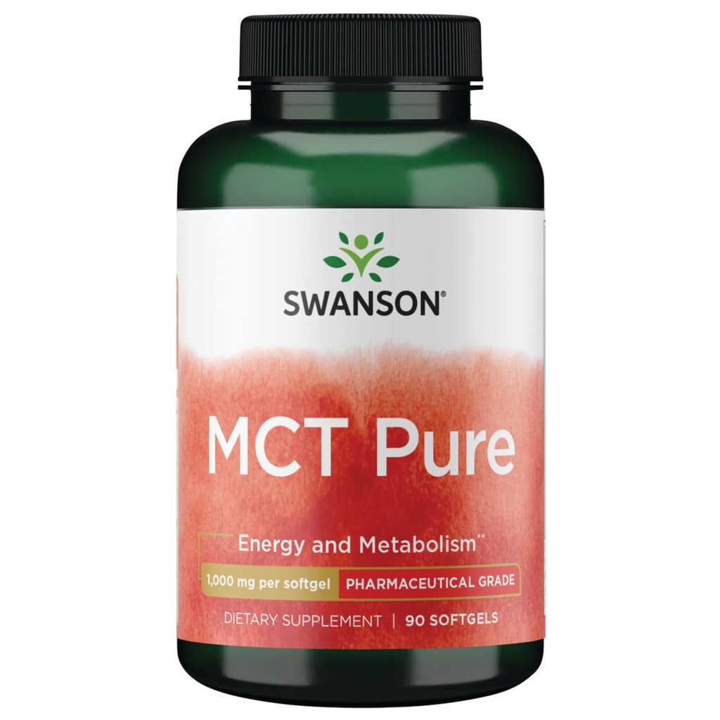 Swanson Farm Grade Mct Pure 1000 Milligrams 90 Sgels