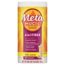 Metamucil, Psyllium Husk Toz, Unflavored Original Texture, Sugar, 114 Servisler, 4-in-1 Fiber Supplement, Daily Psyllium Husk Fiber Toz Düzenliliği Destekleyerek Digestive Health Destekleyin *