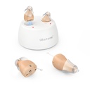 iBstone K19 İşitme Aids, Device İşitme Aids to Vice Hear for Seniors Yetişkinler, Mini Tamamen-Kanadalı Dijital İşitme Cihazları Gürültü İptal, OTC, Pairation, OTC, Pair