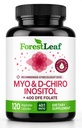 Myo-Inositol & D-Chiro Inositol Supplement for Women's Health | Fertness Supplements Women | Inositol 40:1 Oran Destek Ovarian Fonksiyonl & Sağlıklı Hormon Denge Kadınlar | 2050mg | 120 Toz Caps