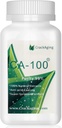 CrackAging CA-100® - 100% Natural Super-Absorption Cycloastragenol Anti-Aging Telomerase Activation | DNA Health Immunity Boost Supplement 25mg/Cap (CA-100® 25mg 90caps