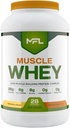 MFL Kas Whey Protein l 28g Protein l 8g BCAAs l Keto Friendly l Low Carbs l 2 lbs (Vanilla Bean)