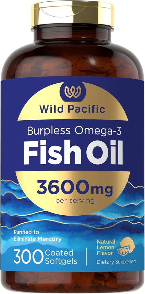 Carlyle Burpless Fish Oil 3600 mg 