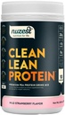Nuzest - Vegan Pea Protein Toz - Temiz Lean protein, Premium Plant Temel Protein Toz, Süt Ücretsiz, Gluten Free, GMO Free, Protein Shake, Wild Strawberry, 10 Hizmet, 8.8 oz