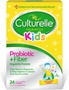 Culturelle Kids Regularity Probiyotik & Fiber Diyetary Supplement - Düzenliliği geri yüklemeye yardımcı olur ve Çocuk Digestive Systems Düzgün * - Çocuk Bedeni ile Doğal Çalışın* - 24 Tek Paket