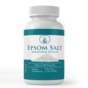 Pure Original Ingredients Epsom Salt, (100 Capsules) Always Pure, No Additives Or Fillers, Lab Verified