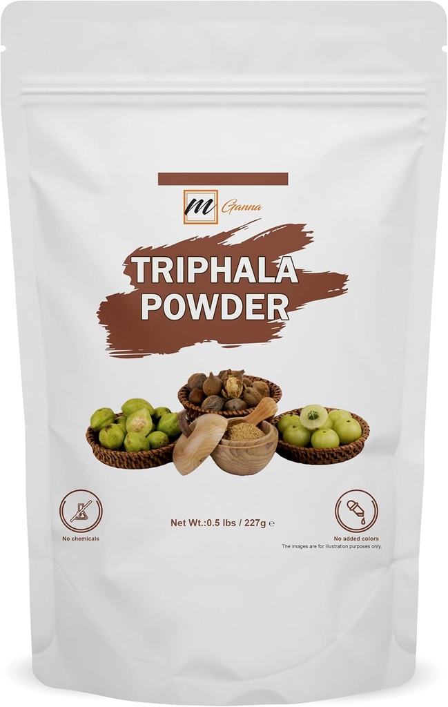 100% Natural Triphala Powder for Skin and Health Care 227 GMS / 0.5 LBS