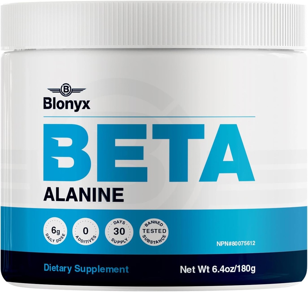 Beta-Alanine Supplement - Gelişleri Muscular Endurance & Work Kapasite, 6g Daily Dose, 30-Day Supply