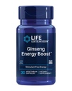 Life Extension Ginseng Energy Boost, Energy Support, Sağlıklı Stres Yönetimi, Gluten-Free, Non-GMO, Vegetarian, 30 Capsules