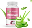 Vera-mannan Aloe Vera Supplement, 1 Şişe, 60 Capsules