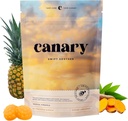 Canary Swift Soother Gummies | Bromelain, Curcumin, Quercetin ve Turmeric Supplement for Joint Health & Digestion - Vegan Tropikalapp Pinele Flavor, 60 Gummies