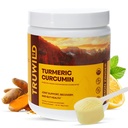 TruWild Vegan Turmeric Curcumin Drink Mix Toz with Organic Curcuminoids Black Pepper Ginger to Support Wellness and Joint Health, All Natural Made in USA, 20 Services