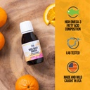 Target Living Kids Daily Omega- Fruitylicious Flavor 333 oz. | Doğal Occurring Vitaminleri A & D | Monk Meyve & Orange Flavor | Premium Line Caught Cod Liver Oil